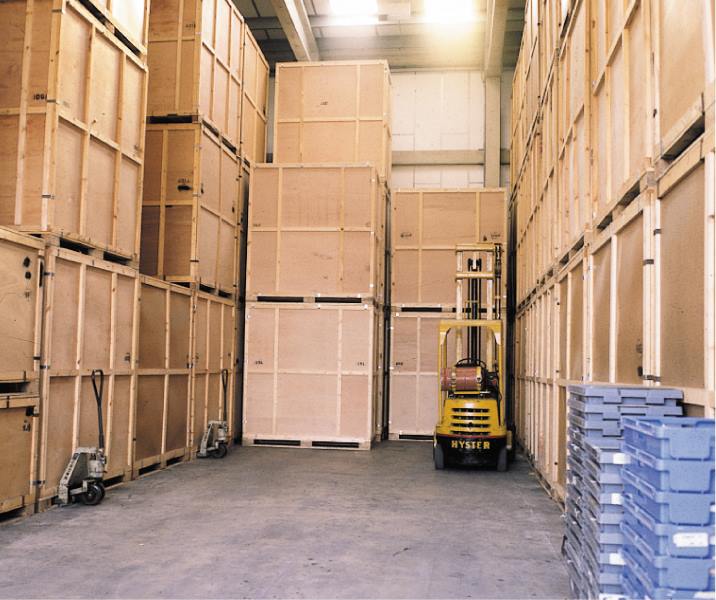 storage of furniture and vehicles