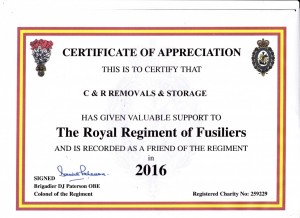 C&R sponsor welfare charity.